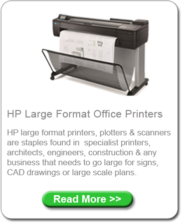 HP Large Format Office Printers & Plotters