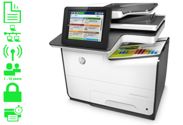 HP PageWide 586f