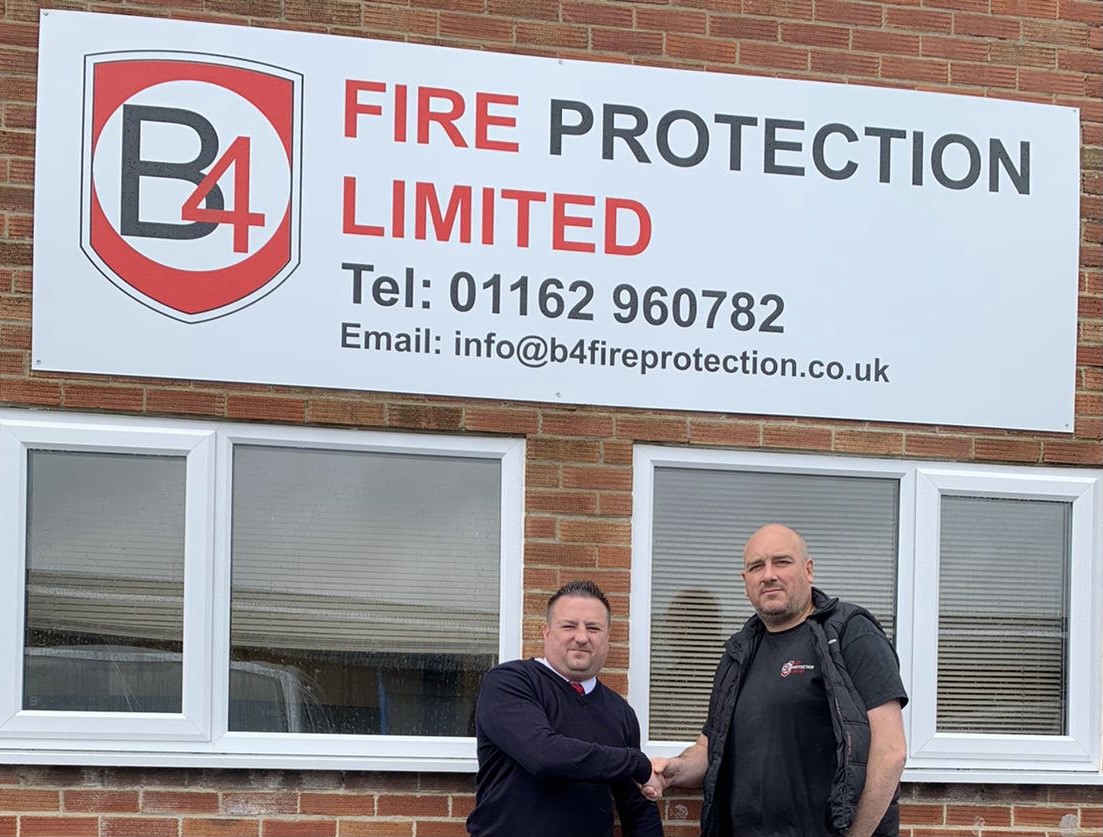 MiD welcomes new customer - B4 Fire Protection Limited